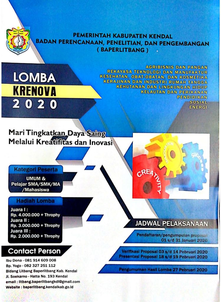 Lomba Krenova Kendal 2020