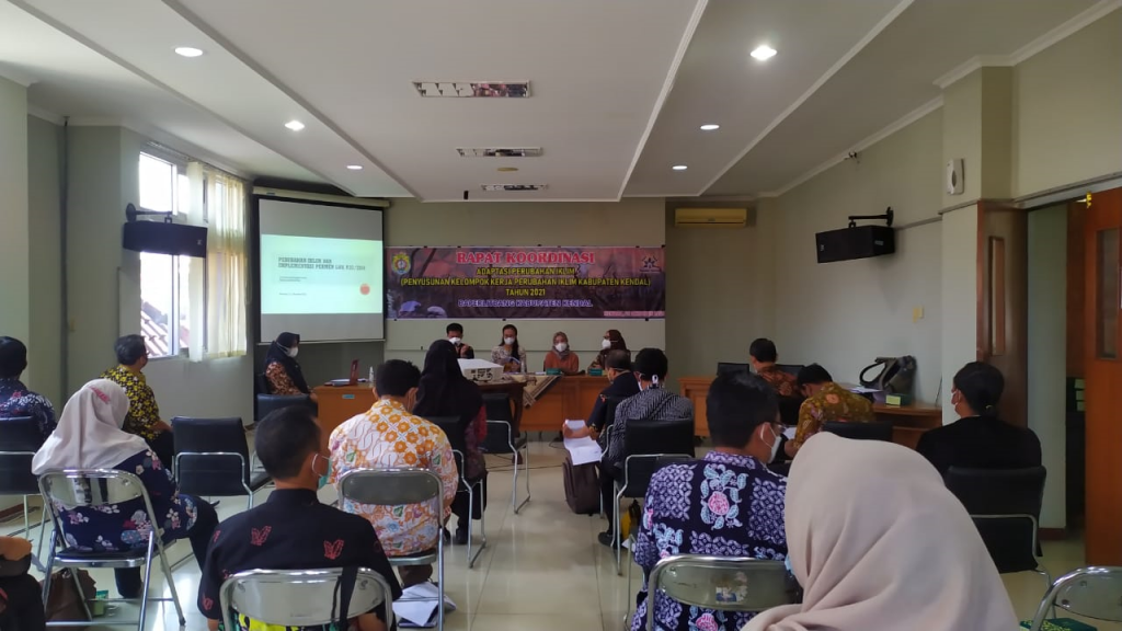 Rapat Koordinasi Adaptasi Perubahan Iklim (Pembentukan Pokja Adaptasi Perubahan Iklim Kabupaten Kendal)